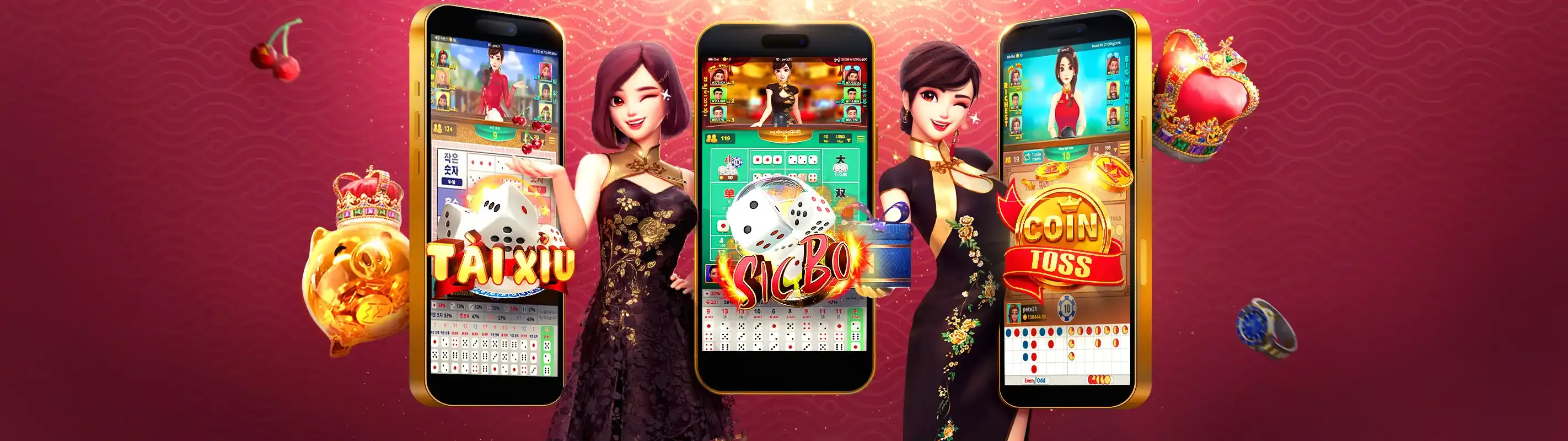 Hình ảnh Nổ Hũ V9WIN với các biểu tượng slot game và giải độc đắc